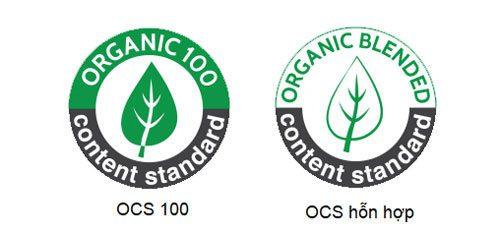Hai nhãn hiệu của tiêu chuẩn OCS - Tiêu chuẩn về thành phần hữu cơ